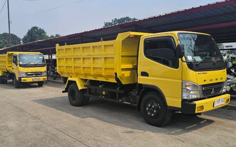 Harga Truk Mitsubishi Fuso Canter Pengangkut Pasir